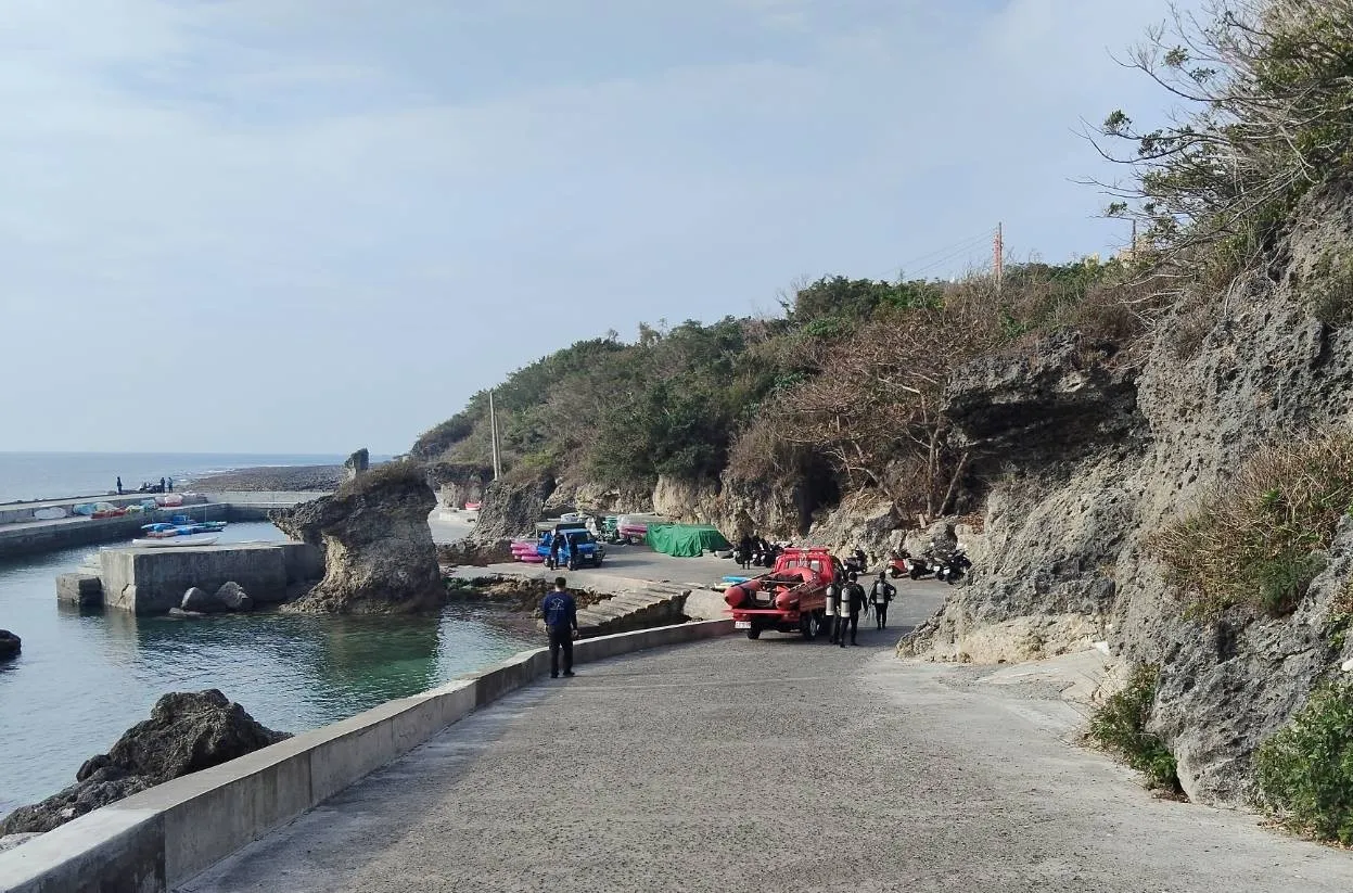 45歲女潛水教練昨天上午10時許下水，後來就不知所蹤。民眾提供