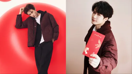 檀健次帥踩HOGAN限定色新鞋　輕盈步伐「HO」住紅運