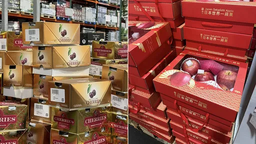 好市多櫻桃禮盒「一堆人打開來挑」　他春節前採購直擊