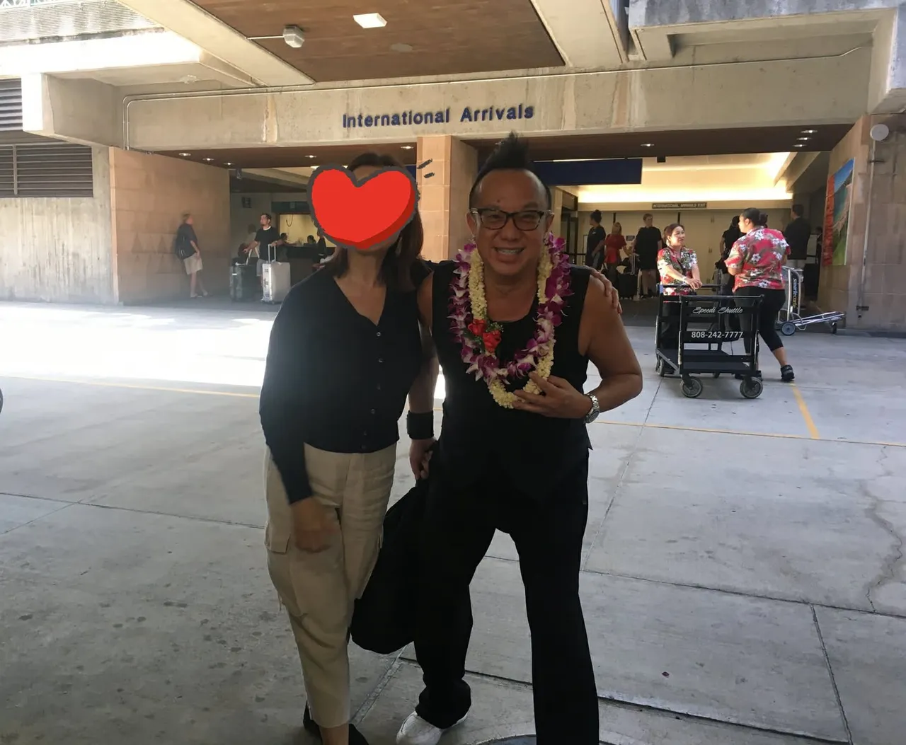 黄大炜目前人正在夏威夷渡假。经纪人提供