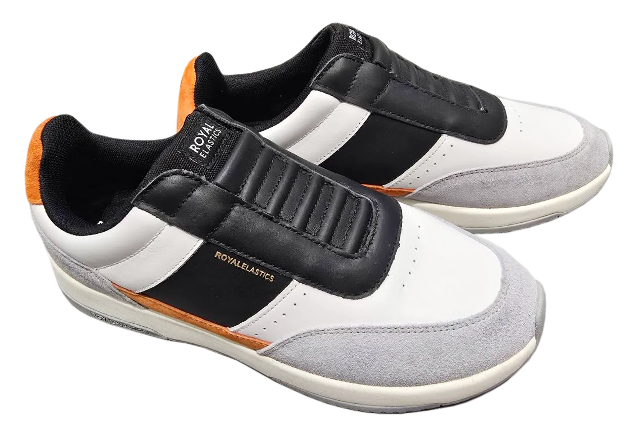 ▲改装出清回馈55名会员，推出Royal Elastics男款拚色休闲鞋，原价4,270元，特价990元，顾客惊喜不间断。