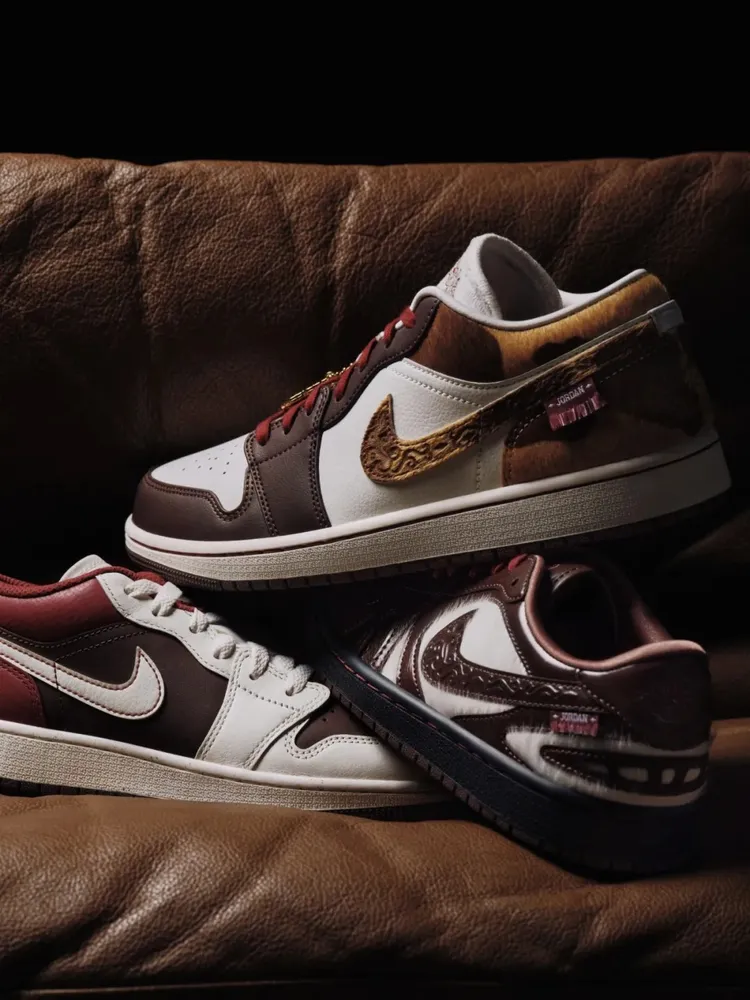 多款新年限定設計皆採用深色系高級皮革搭配層次紋理，展現低調奢華質感。品牌提供