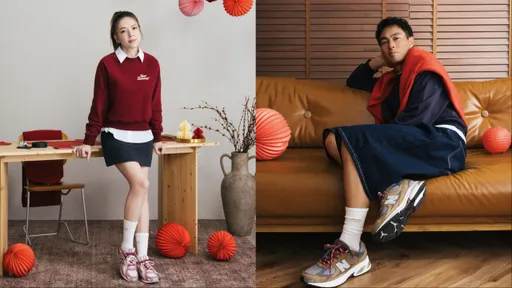 許瑋甯踩薄底鞋腳上粉嫩嫩　楊祐寧當潮男也愛穿New Balance