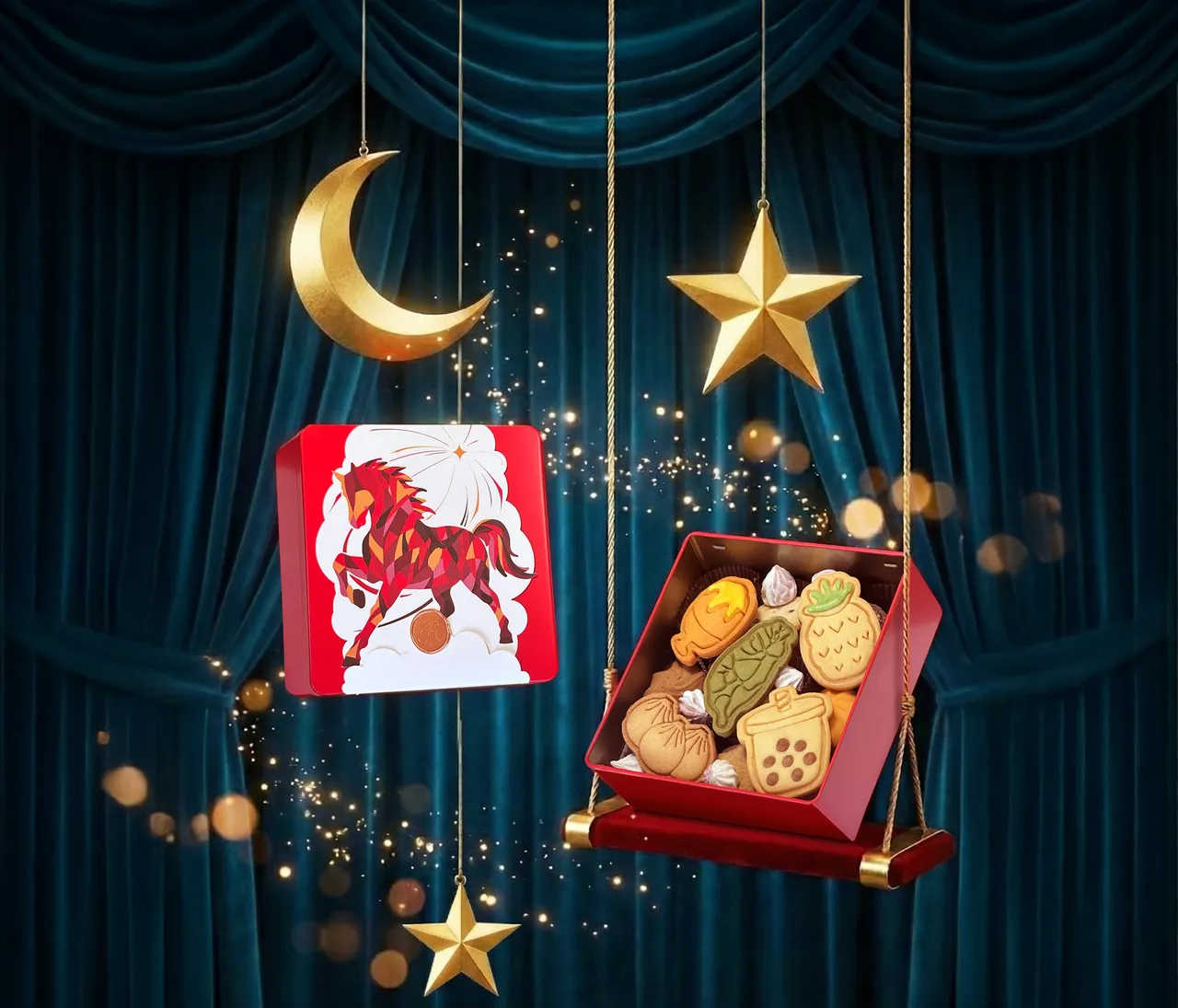 「台玩味造型饼干春节礼盒」将台湾经典小吃化为趣味造型饼干。透过创新和高辨识度设计，让台湾味成为适合分享、拍照与跨世代交流的春节选择。升恒昌提供