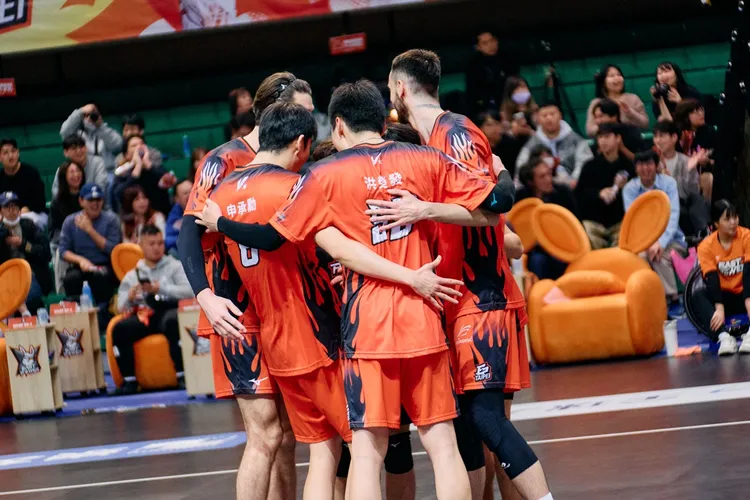 職排球隊伊斯特近期戰績佳，春節前也在主場連勝。伊斯特提供