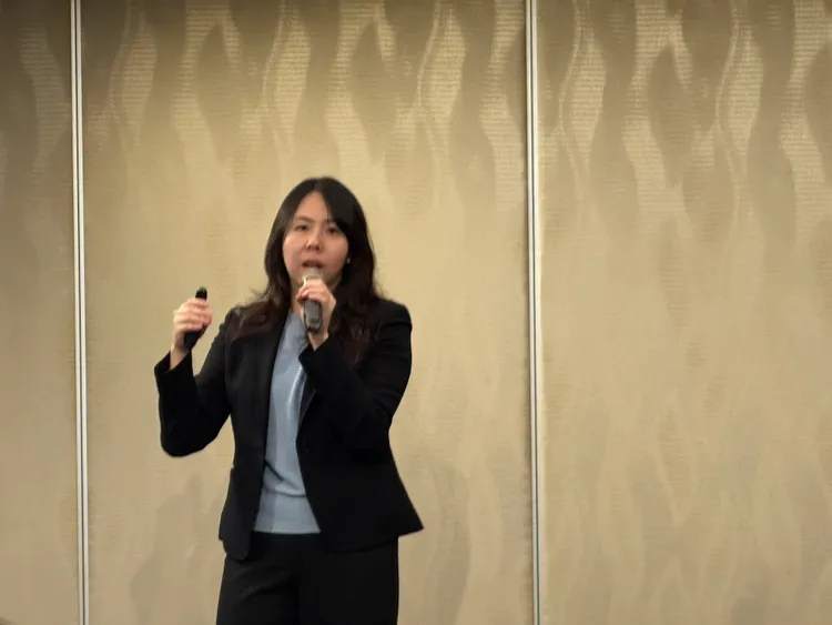 群益投信固定收益部主管林宗慧。呂承哲攝