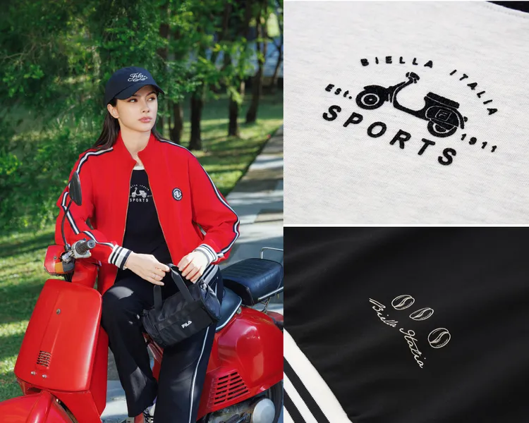 將競技場、摩卡壺及復古摩托車等羅馬經典符號，轉化為時尚圖騰。品牌提供