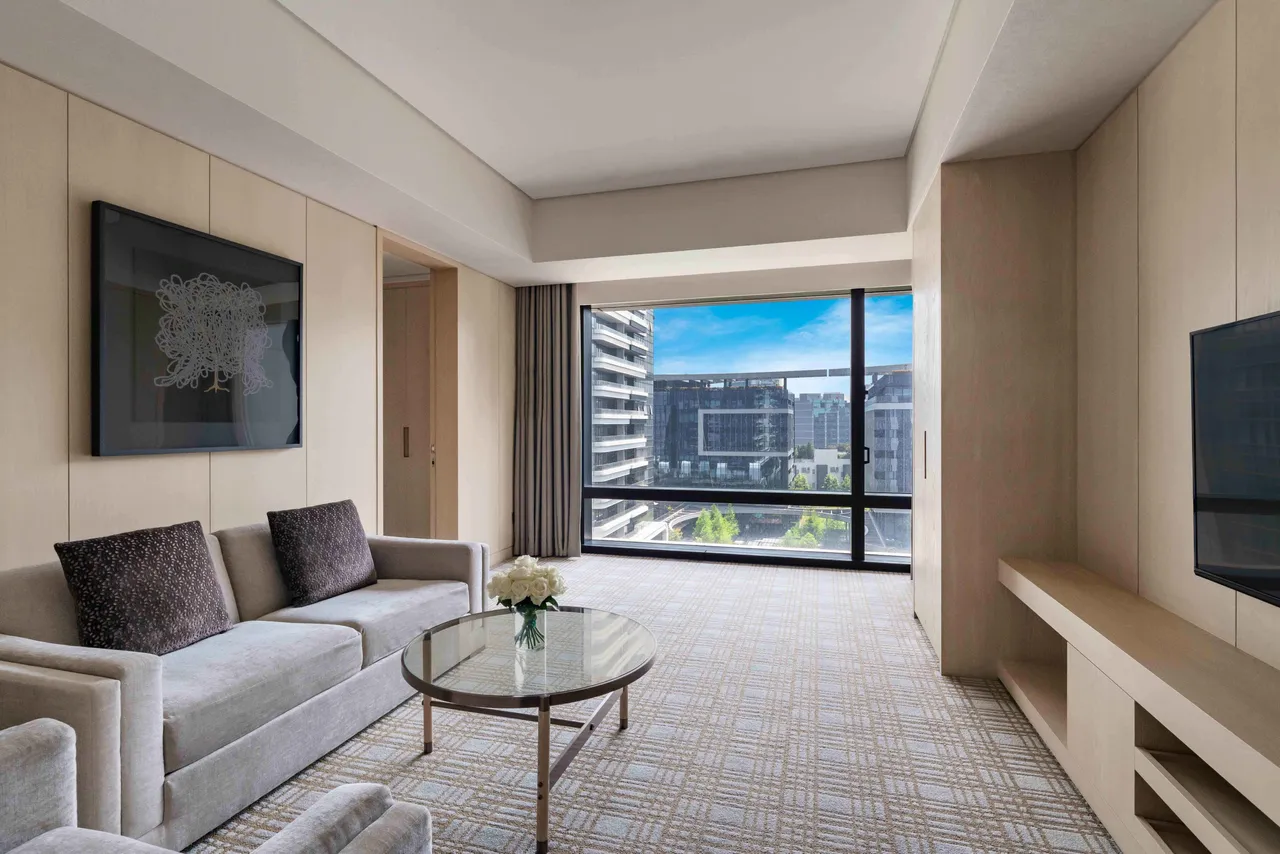 豪華套房。台北萬豪酒店提供