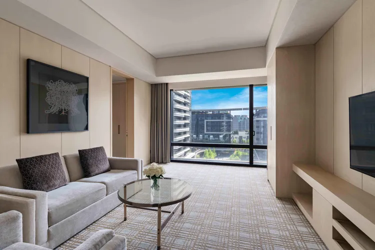 豪華套房。台北萬豪酒店提供