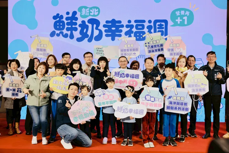 侯友宜表示，孩子健康，是城市最長遠的投資。教育局提供