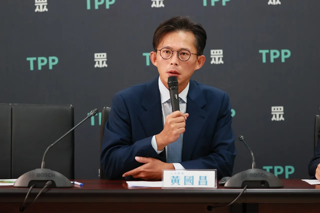 民眾黨主席黃國昌。民眾黨提供