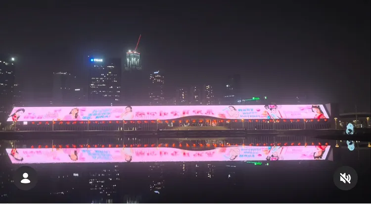 林心如分享粉絲的生日應援，十分感動。翻攝自林心如IG