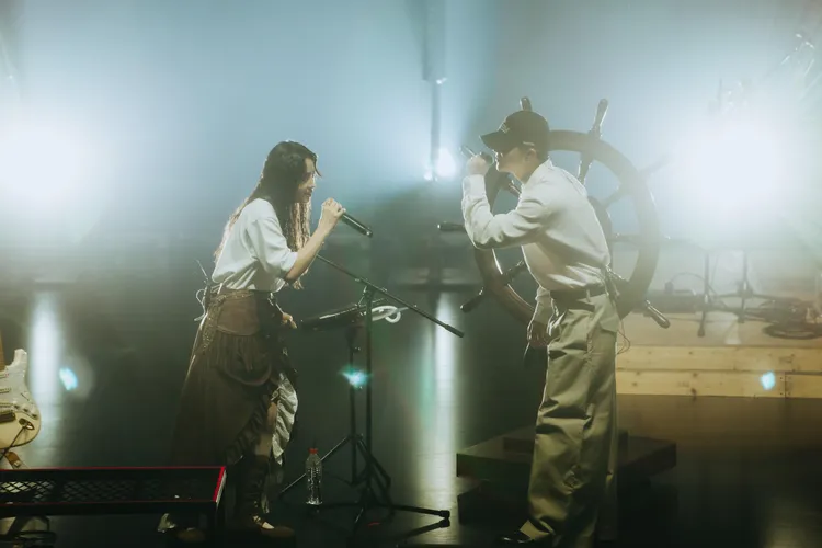 163braces與蔡維澤對唱。形上娛樂提供