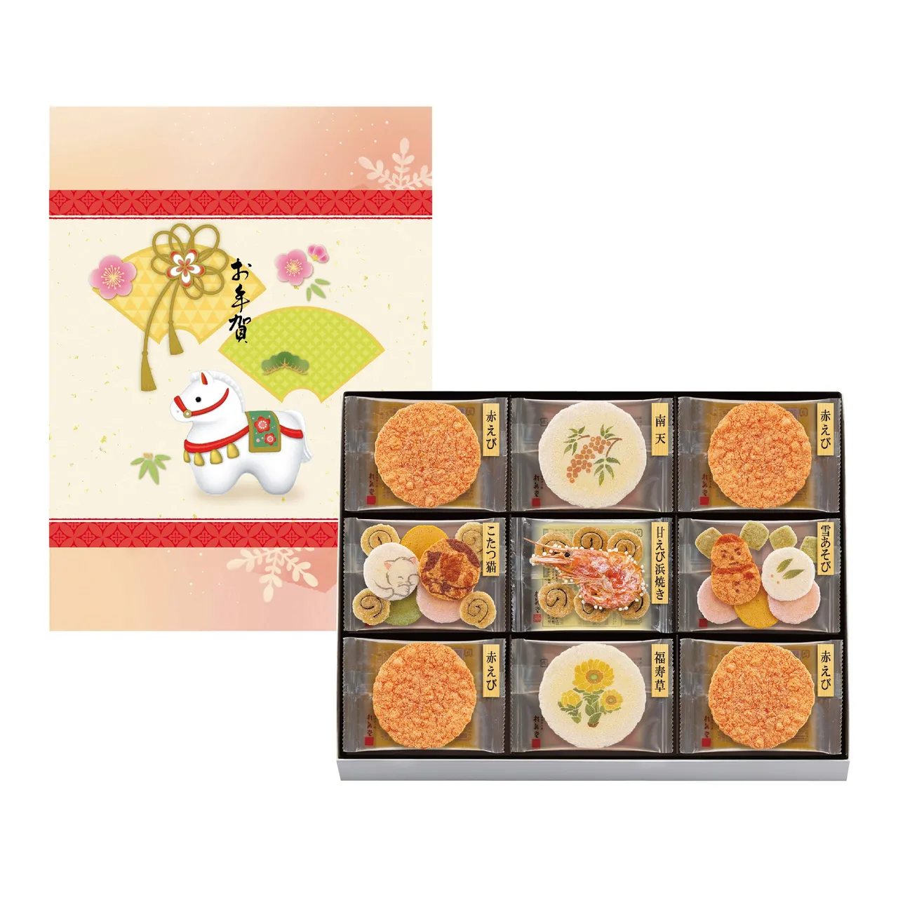 桂新堂冬季限定綜合蝦煎餅禮盒_商品圖（24入）。業者提供