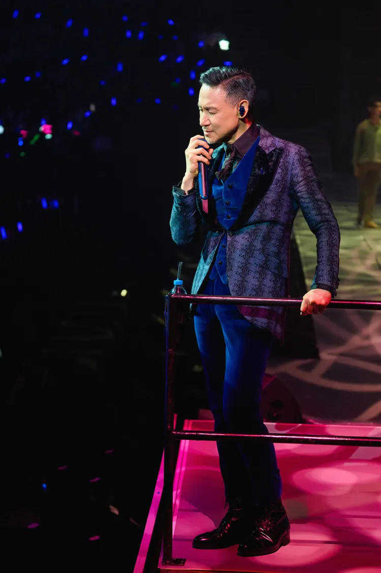 張學友演繹情歌絲絲入扣。環球音樂提供