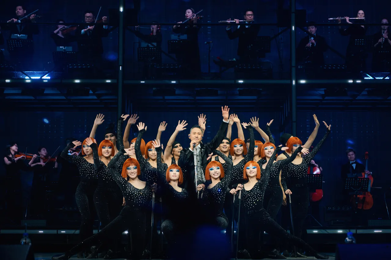 張學友載歌載舞。環球音樂提供