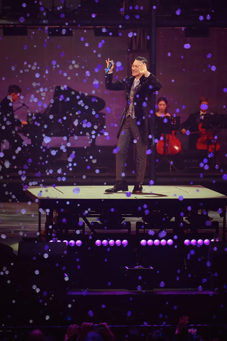 64歲張學友拚勁令人感動。環球音樂提供