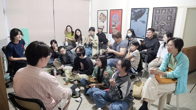 【影視深度探索講座】《曦曦》映後座談，導演與心理師聊性別對話現場。看不見工作室提供