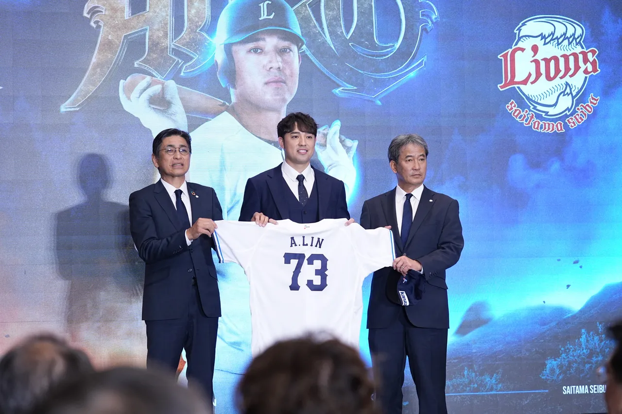 林安可加盟西武狮。  彭欣伟摄