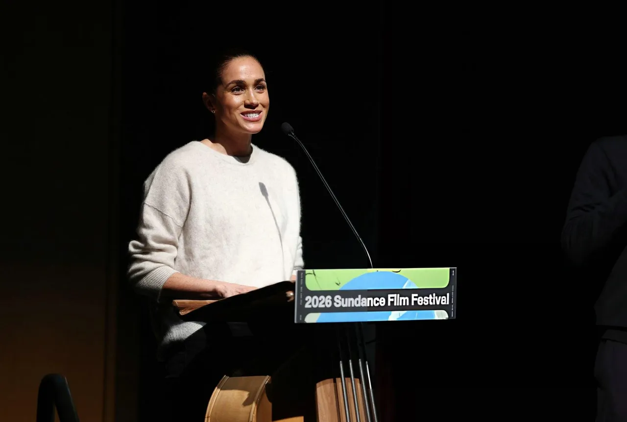 梅根現身紀錄片擔任映前嘉賓。翻攝X