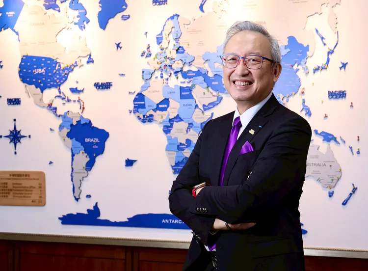 吳志中說，「我們在跟習近平比氣長，而且我認為時間站在我們這邊」。記者莊宗達攝