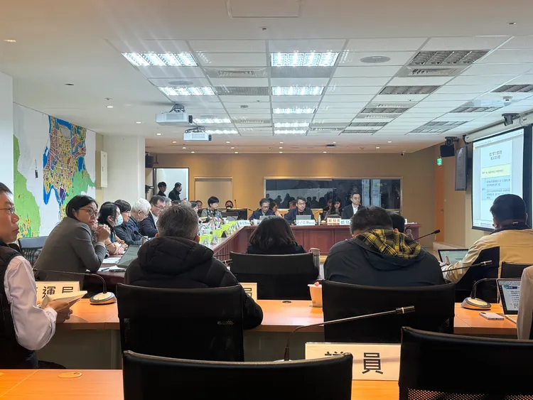 台北市政府召開都市計畫委員會。張綵茜攝