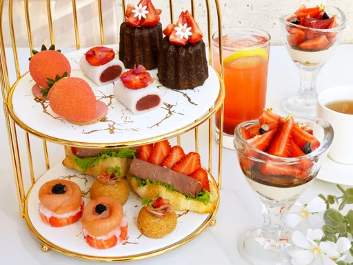 草莓魅力无法挡　日月千禧双人下午茶梦幻登场    