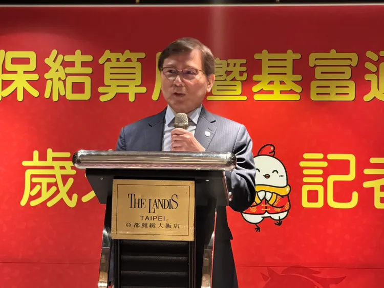 集保結算所董事長林丙輝。呂承哲攝