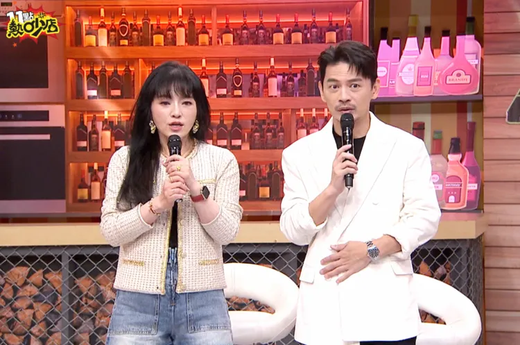 主持人唐綺陽（左）與阿Ken心中都有來自童年時期的陰影。TVBS提供