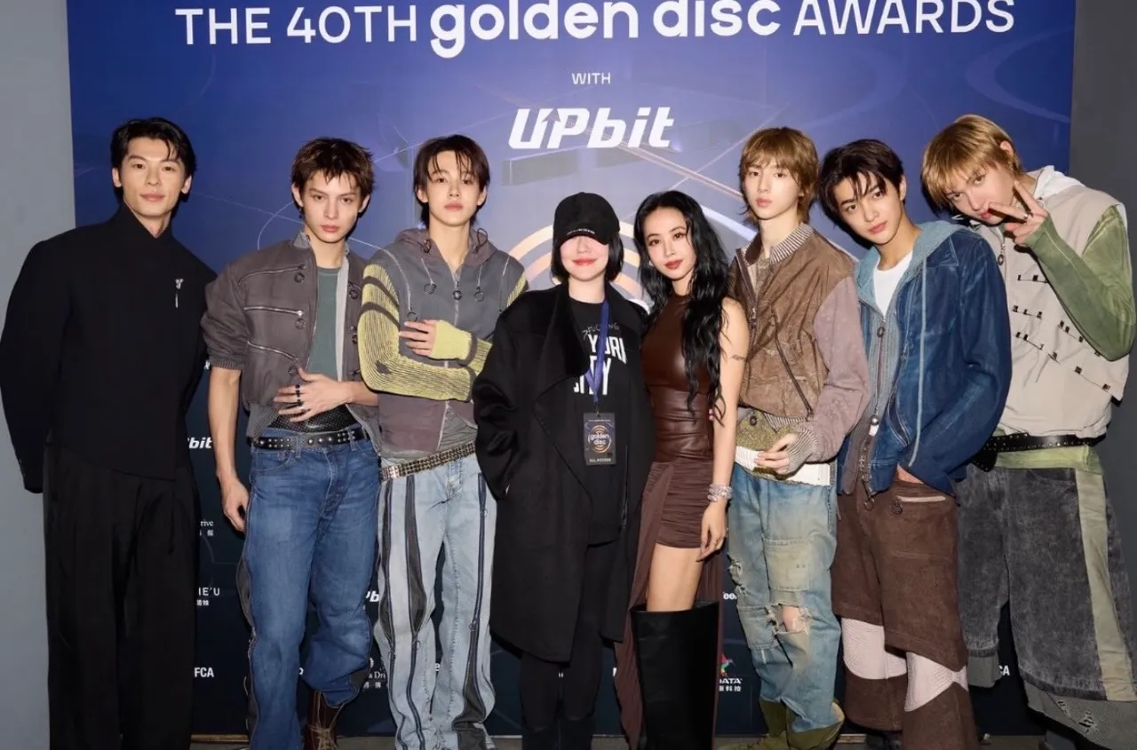 Jolin合影CORTIS、许光汉⋯C位竟是小S 网泪赞：终于有动力追星