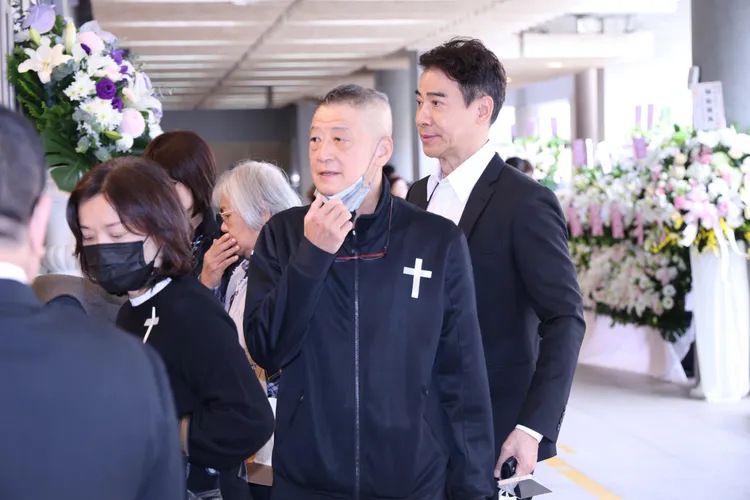 翁家明（右）、李亞明。莊宗達攝