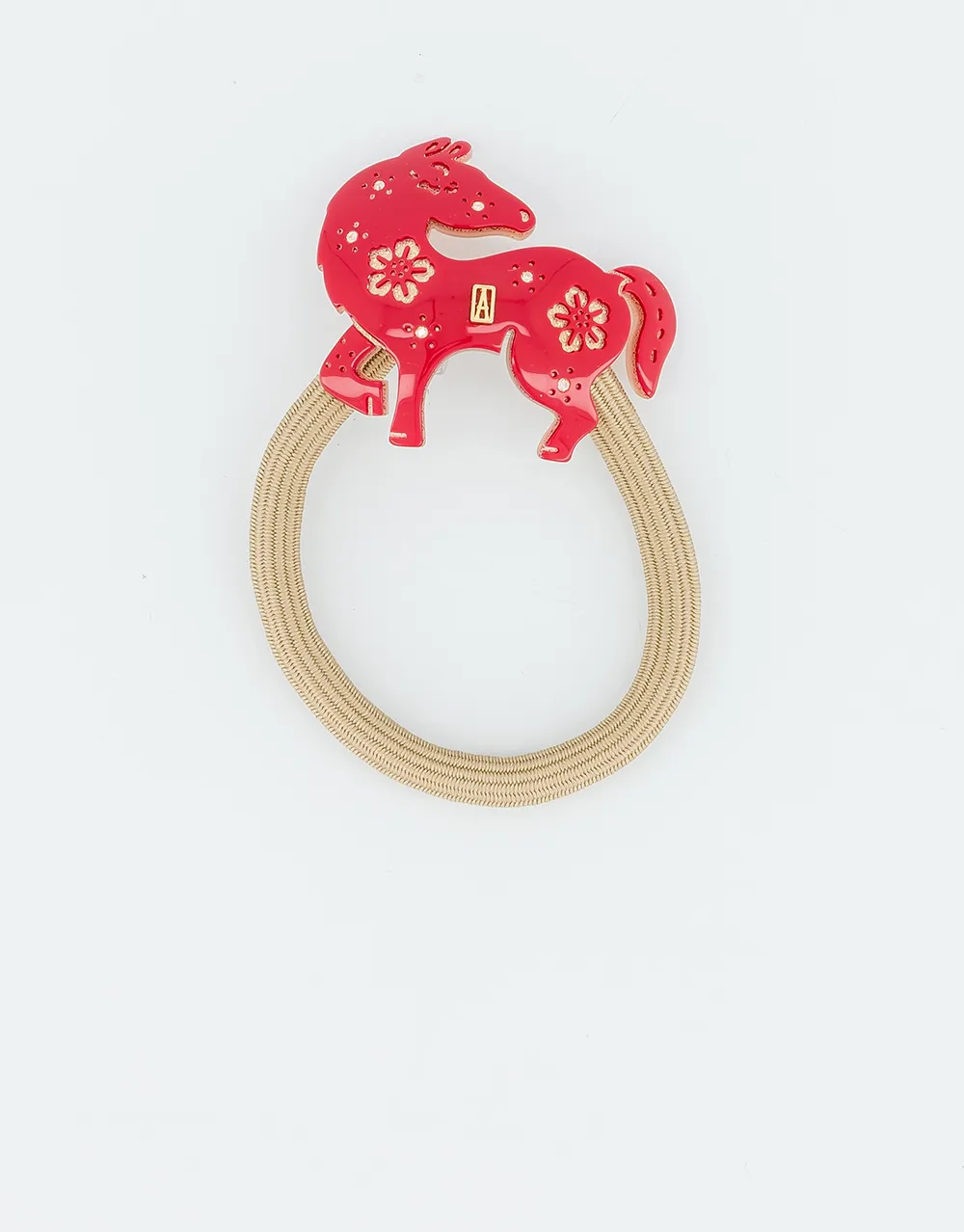 亞歷山卓馬踏花開髮束，4000元。品牌提供