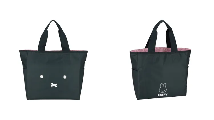 LeSportsac x Miffy冬季限定系列MIFFY花果森林大型雙面托特包，6600元。品牌提供
