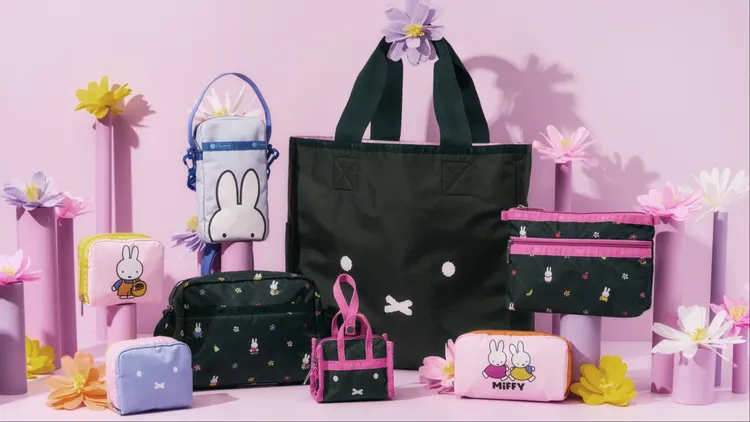 LeSportsac x Miffy冬季聯名登場　米飛兔臉蛋印在托特包萌翻
