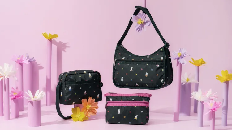 「MIFFY果漾花語」以深色為基底，並生動描繪Miffy在果園悉心照料植物的忙碌身影。品牌提供