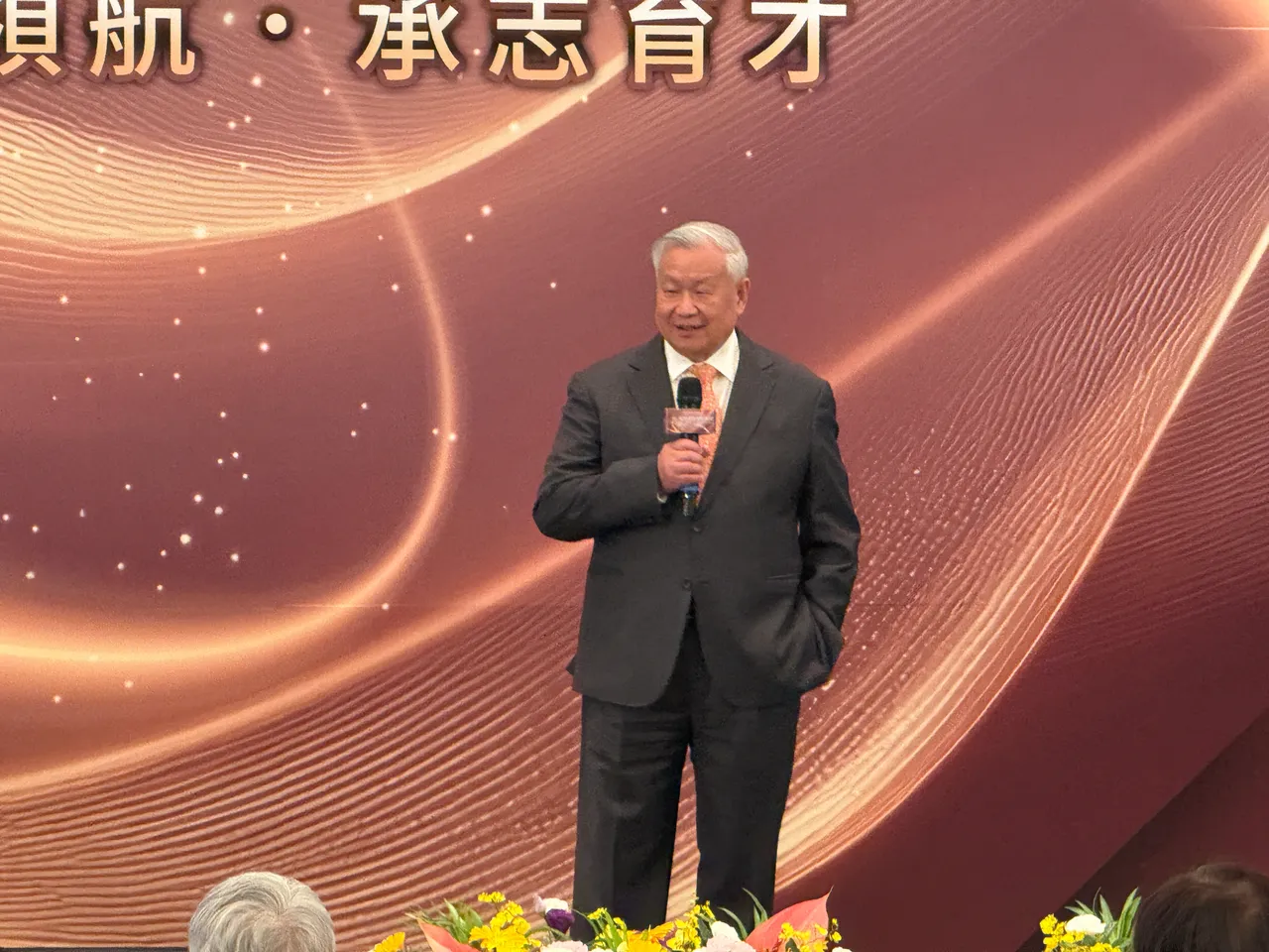 旺宏电子董事长吴敏求。吕承哲摄