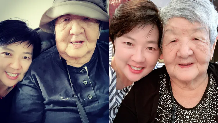 黃珊珊和母親感情很好。翻攝黃珊珊臉書