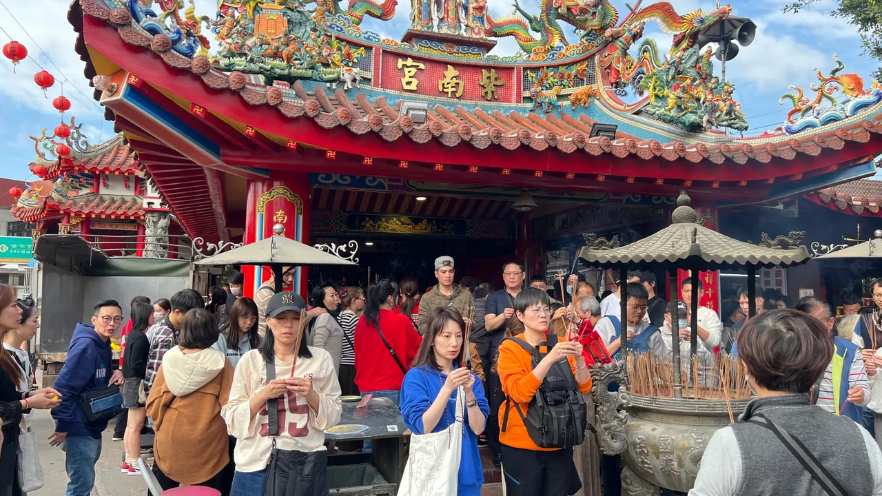 南投竹山紫南宮樹大招風，遭人發布不實報導博取網路流量。資料照片