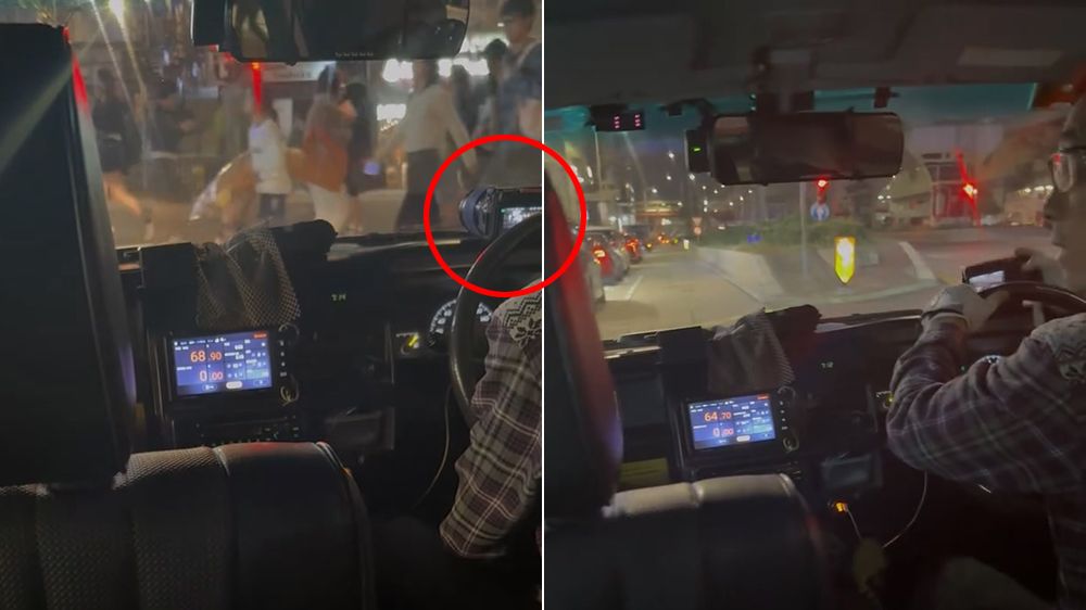 運將好忙!開車邊拿相機拍照 「看到露腿短裙妹立即按快門」