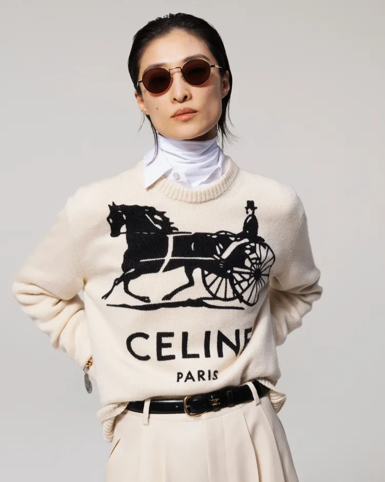 CELINE 2026新春系列形象廣告。品牌提供