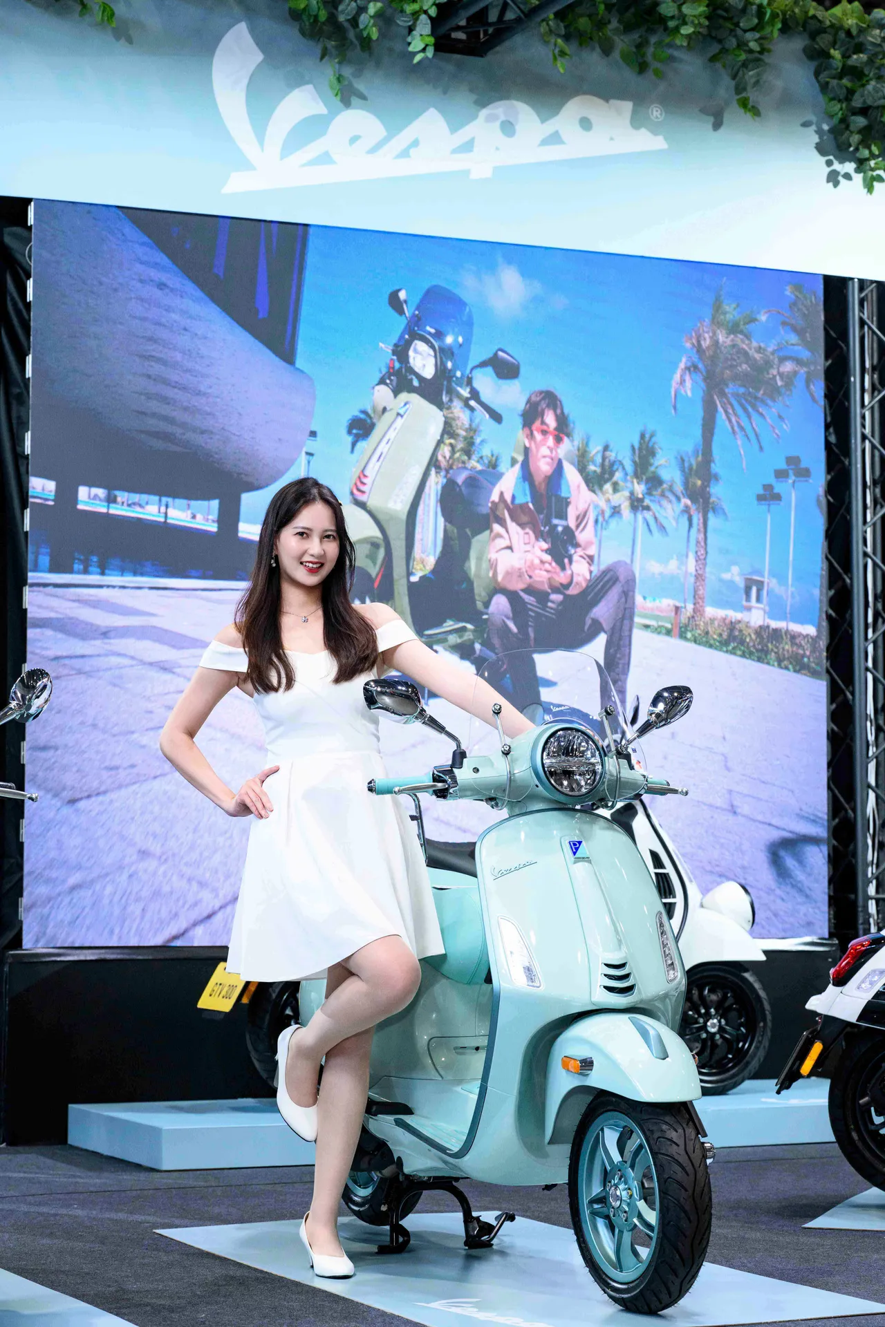 Vespa Primavera S 150薄荷綠。業者提供