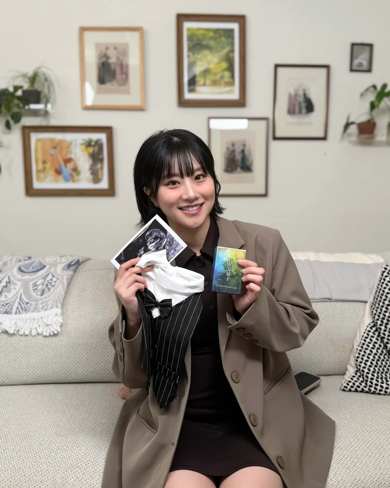 焦凡凡對於被叫媽媽感到不可思議。menomeno X 人類圖畫館提供