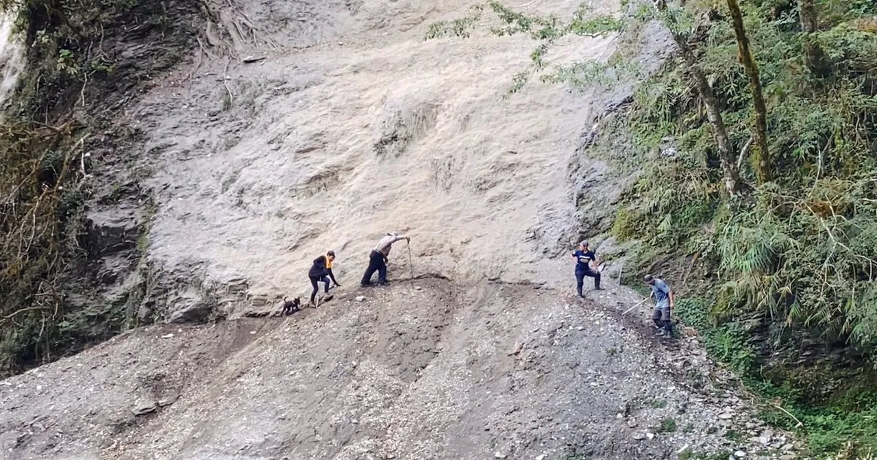 巴奈《Uninang，平安》ＭV中出現「內本鹿回家」行動畫面。巴奈提供