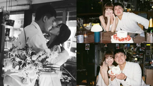 味全龙刘基鸿求婚　未婚妻是她！不只当网红「还演台剧女主角」