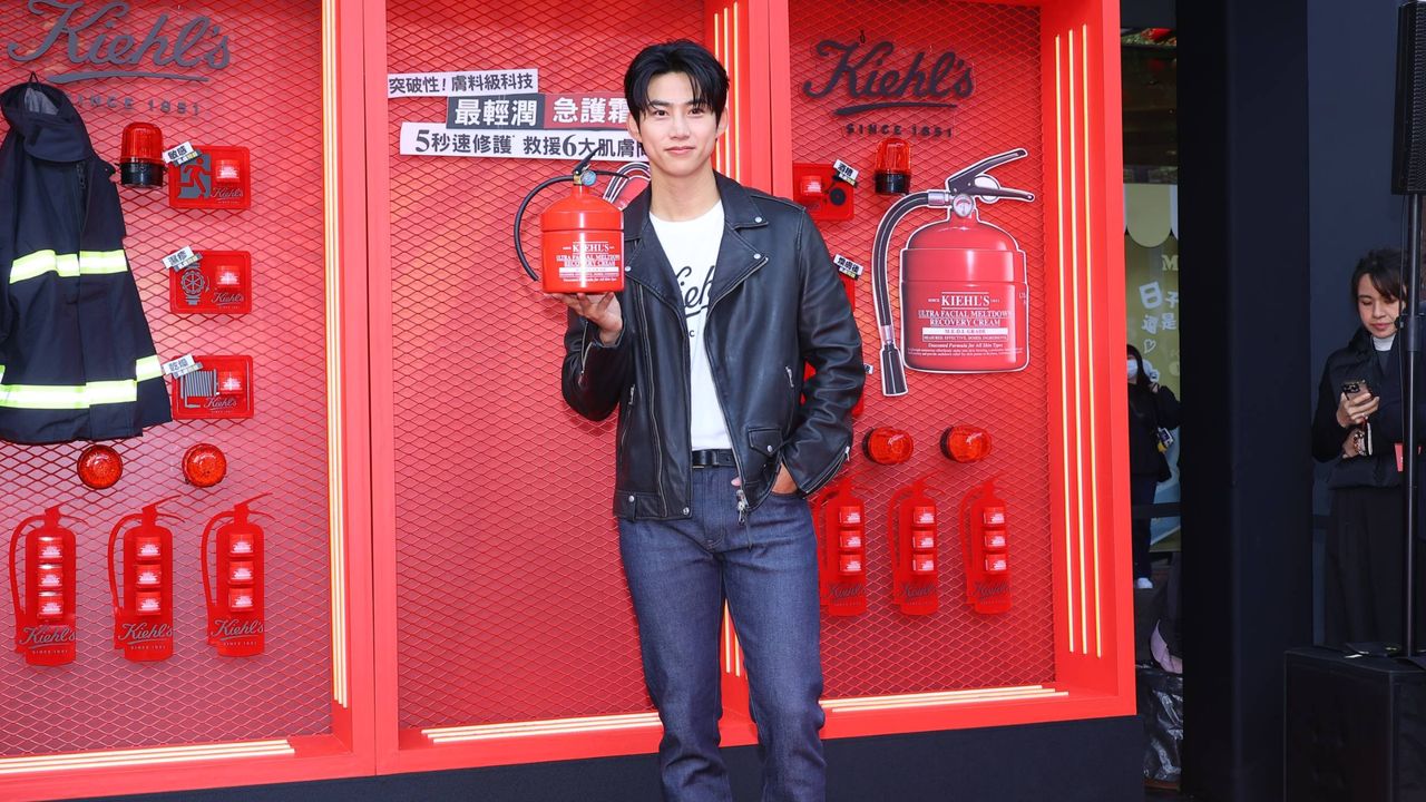 玉澤演台中long stay抗烈日有法寶 抹Kiehl’s急護霜守護自己