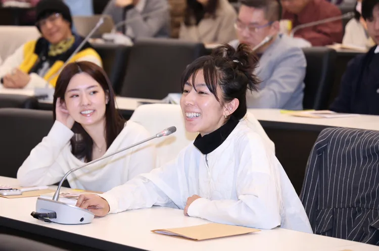 林辰晞（右）與陳語安。莊宗達攝