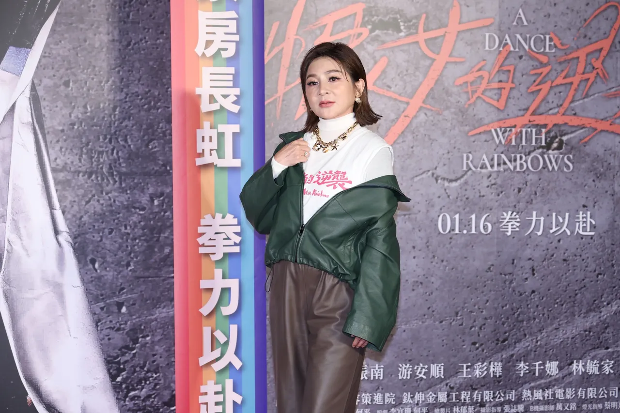 王彩樺在片中素顏上陣，犧牲很大。莊宗達攝