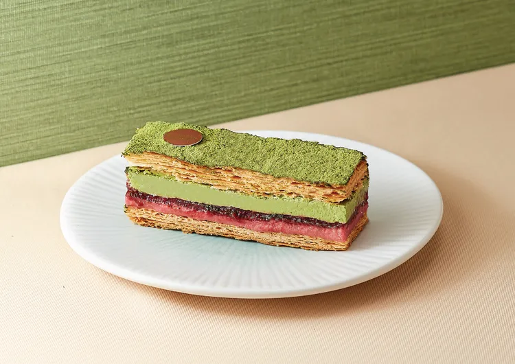 辻利×法朋莓香抹茶千層酥。業者提供