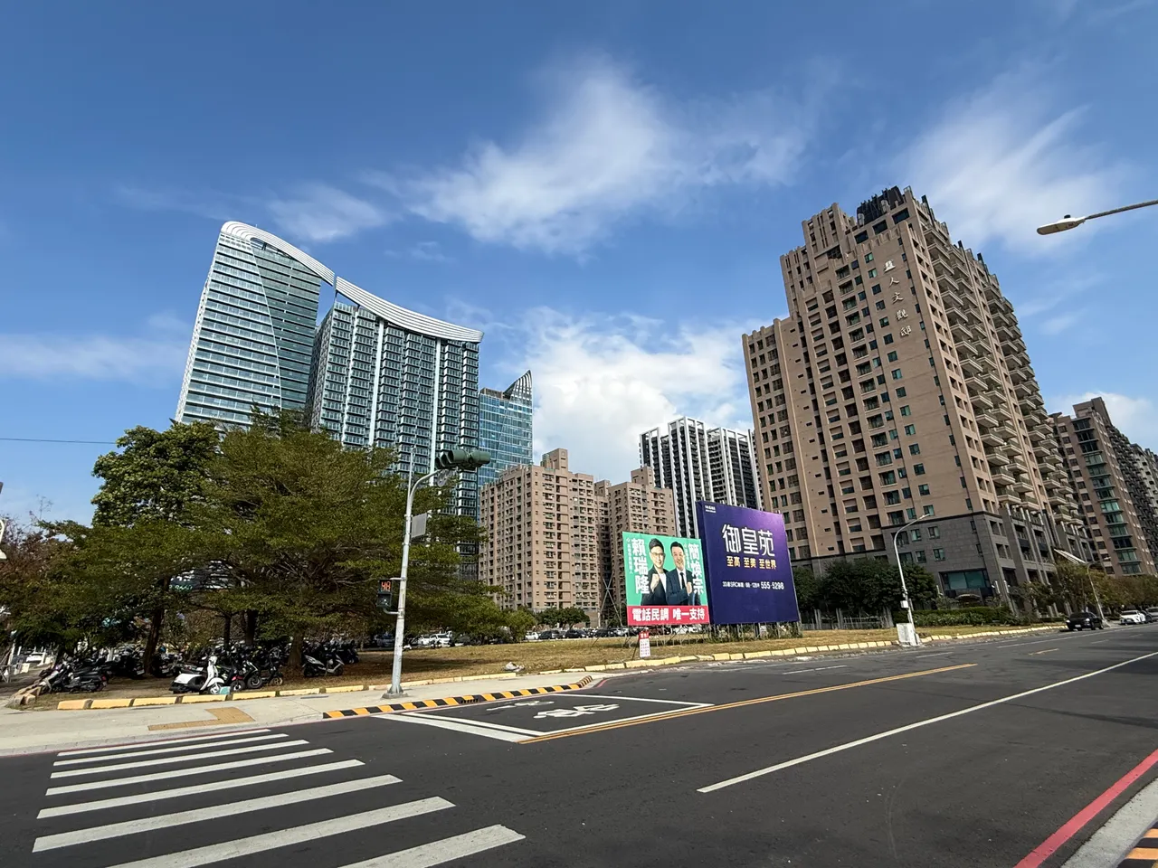 兴富发「美术1号院」今年将完工，目前销售户型多属大坪数豪宅。叶家铭摄