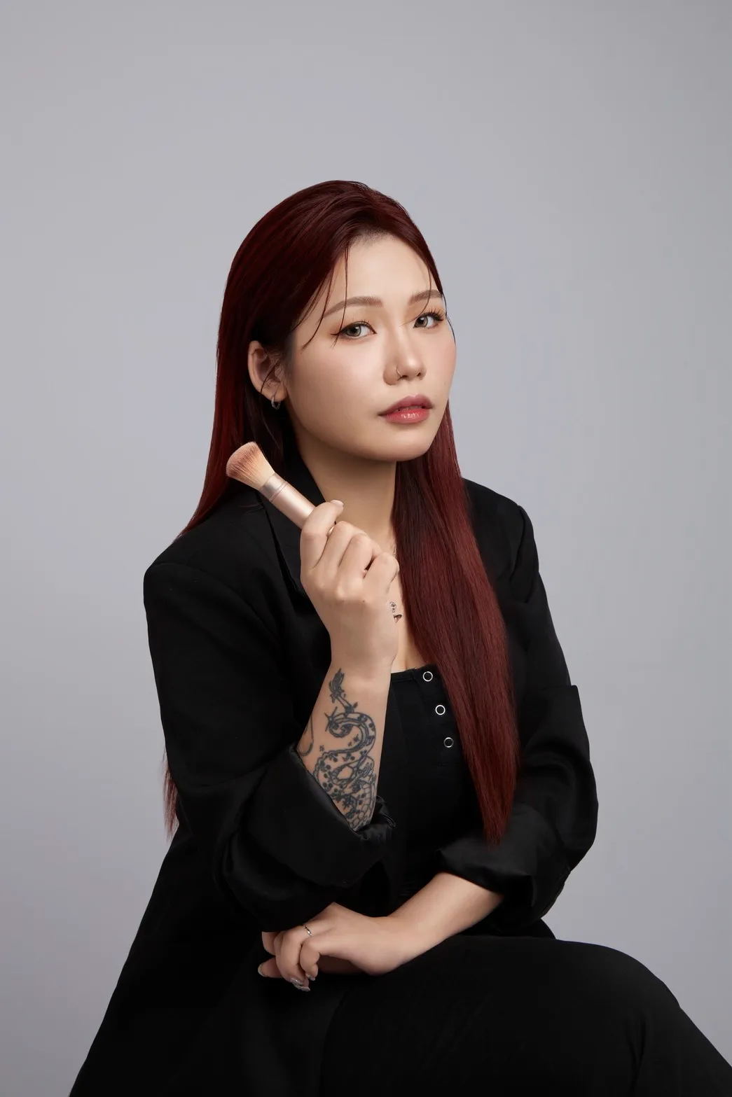 Benefit首席彩妆师Ann。品牌提供